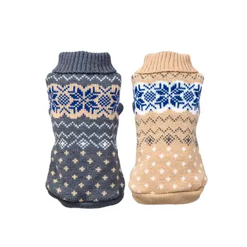 

Pet Dog Classics Casual Dot Sweater Puppy Turtleneck Cloth for Winter Autumn Pet Hoodies High Collar Costume Pet Sweater Supply