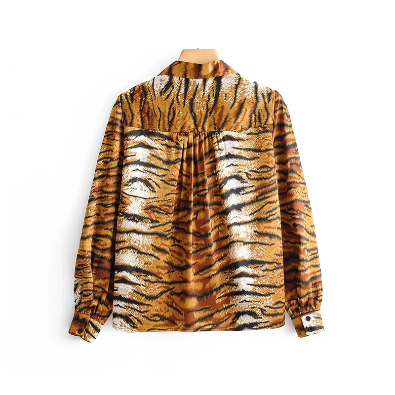 tiger pattern shirt