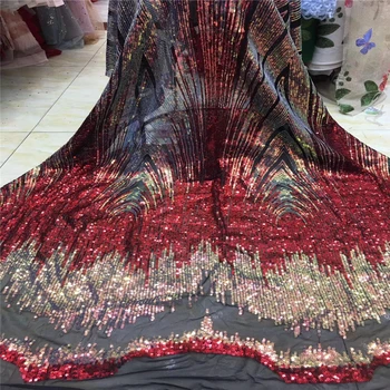 

Tollola African lace fabric 2019 high quality lace High Quality Nigeria Lace Fabrics Stones lace Embroidery For African Wedding