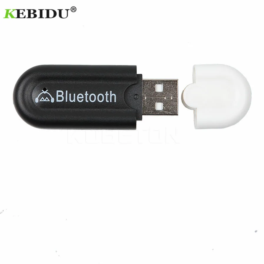 KEBIDU беспроводной Bluetooth 4,0 адаптер bluetooth-приемник USB 3,5 мм аудио разъем ключ A2DP 5 В для автомобиля Дополнительный вход громкоговорителя Android/IOS
