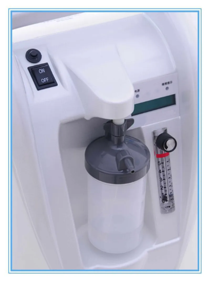  Portable Oxygen Concentrator O2 Generator CE Approved 5L 90% Medical Health Care Use Oxygen Bar 24 