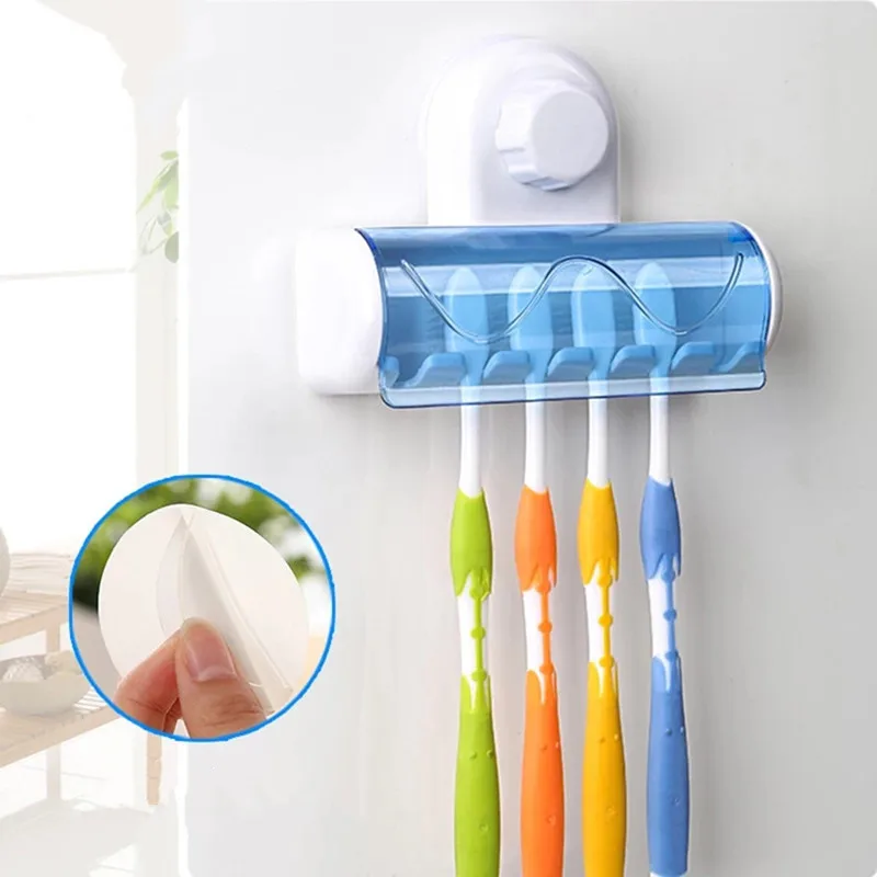 Настенный Чехол подставка для зубной щетки с 5 крючками ванной комнаты|accessories