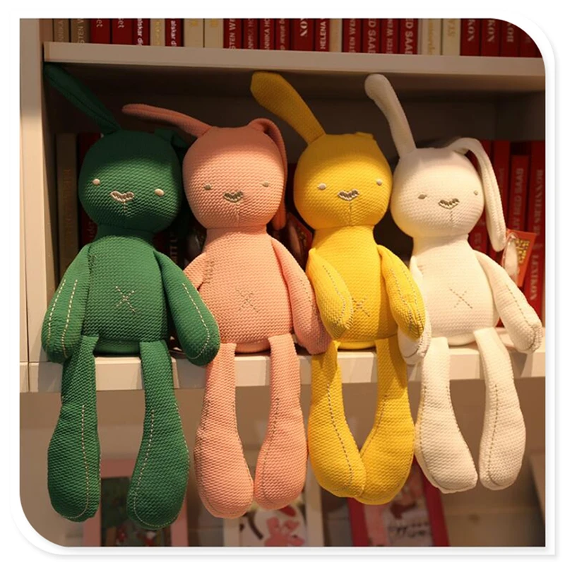 

Baby favorite Sweet Rabbit Plush Doll lightweight Stuffed Animal bunny toys Kids Plush funs
