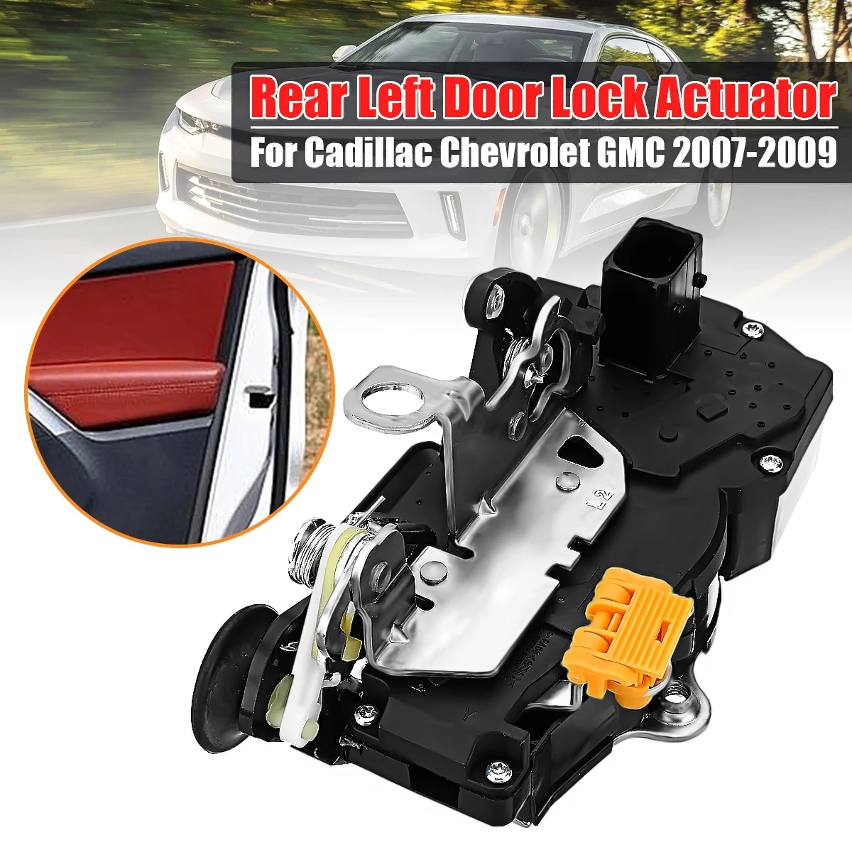 

For Cadillac Escalade Suburban Yukon 2007 2008 2009 Rear Left Power Door Lock Actuator