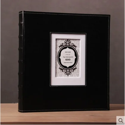 Inset фотоальбом серии большой емкости 600 листов с 5 6 7 дюймов фото кожаный чехол картина книга для хранения