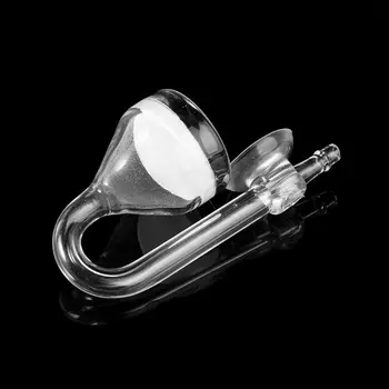 

Aquarium Glass CO2 Diffuser With Bubble Counter Plants Tank Atomizer