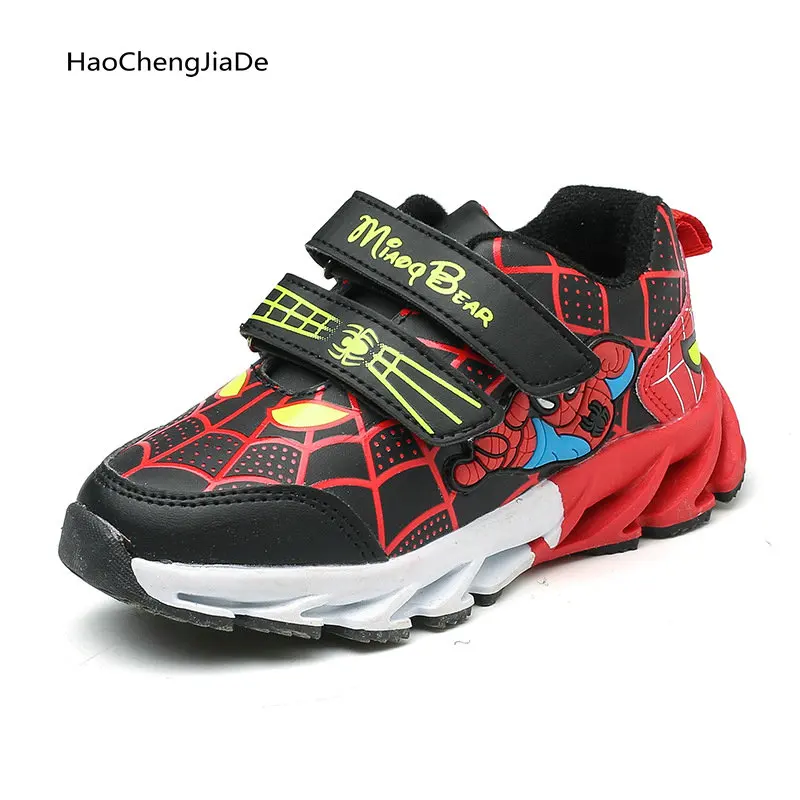 

Kids Shoes Spring Autumn Non-slip Night Flash Children's Sneaker Light Breathable comfort Damping Sports Shoes for Boys Girls