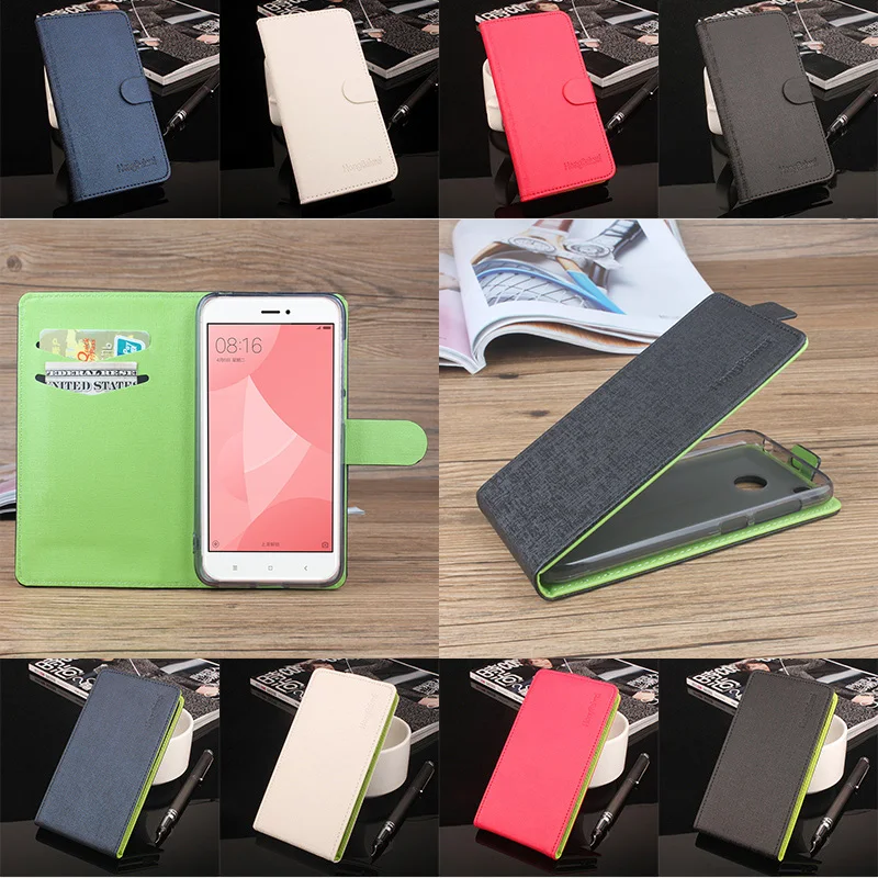 5.0&quot Luxuxy Green Bottom New Original For XiaoMi RadMi 4X Phone Case PU Leather Cases Flip Covers RedMi4X Pro Shell | Мобильные