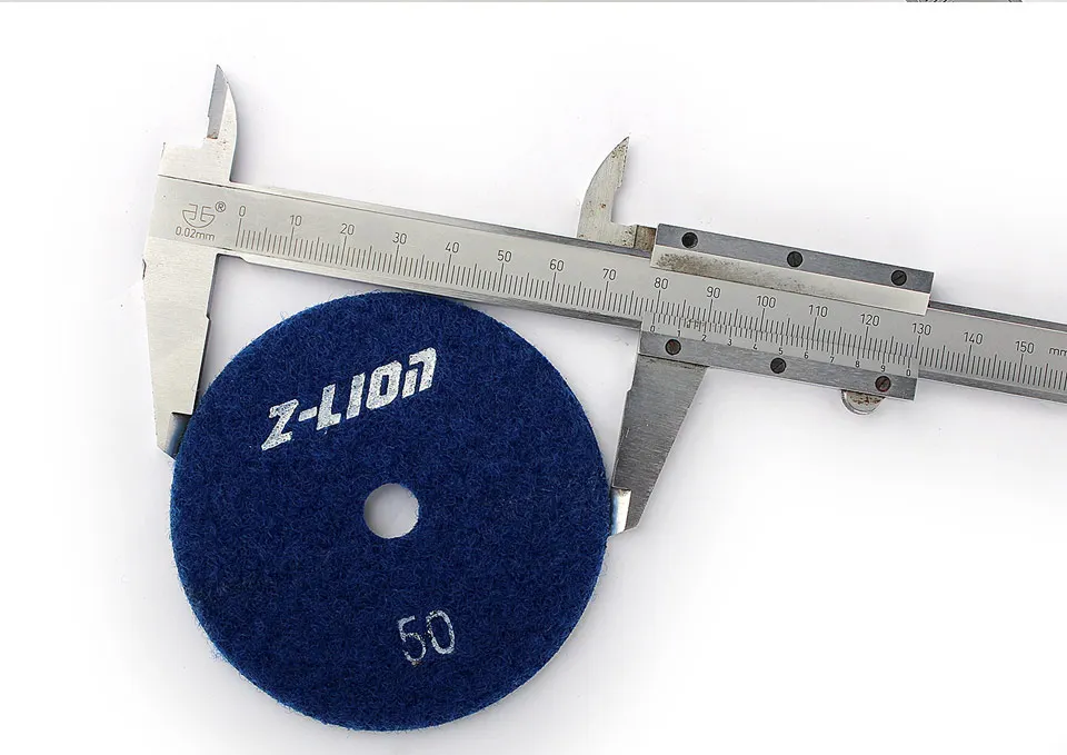 Z-LION сухой Гибкие Полировальные подложки 7 шт./компл. 3 дюймов алмазный шлифовальный диск для Гранит Мрамор 80mm Премиум-качество сухой полировки камня