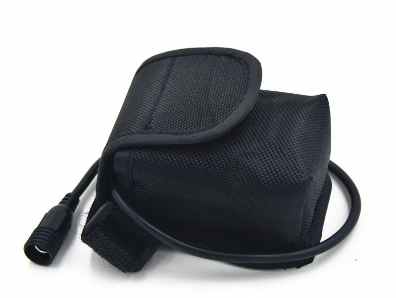 Bike Battery Bag Cycling Hunting Outdoor Sports Storage Flashlight Portable Case