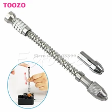Mini Pin Vise Wood Spiral Hand Push Drill Chuck For Jewelry Tool Micro Twist Bit Drop Ship