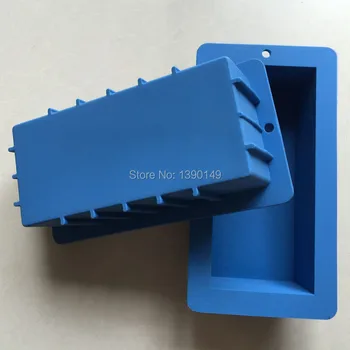 

Rectangular Silicone Soap Mold Homemade 1000ml Soap Produce Soap DIY Soap Making Mould square Silicone Toast french Bread Pan