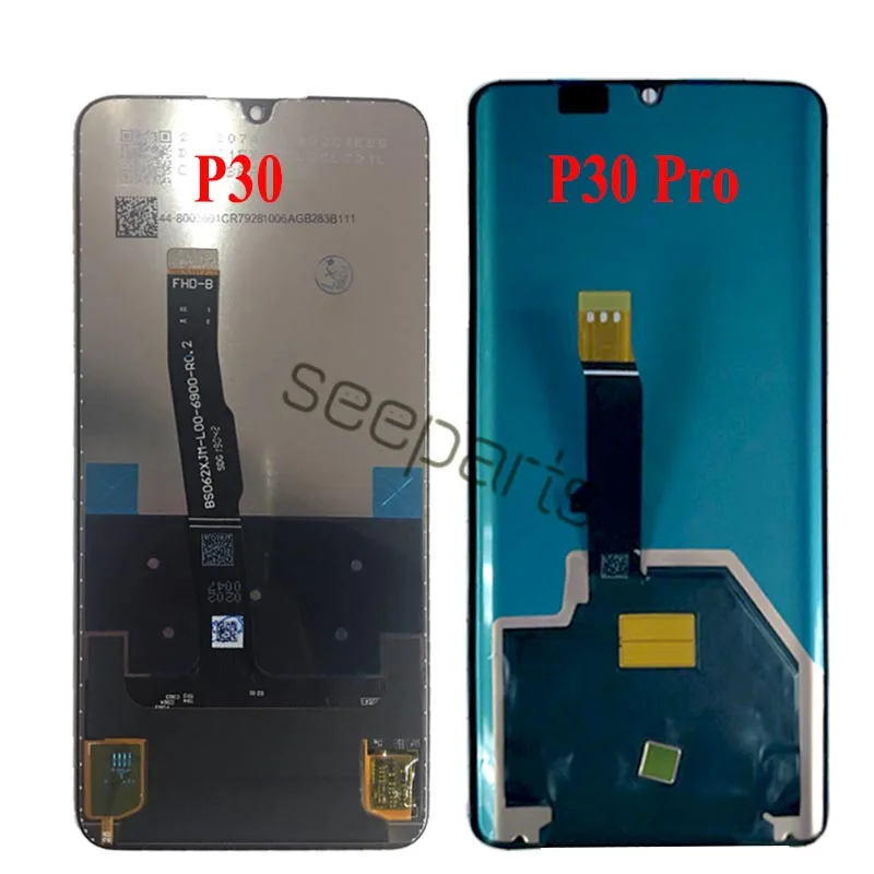 Новинка для huawei P30 Pro ЖК-дисплей кодирующий преобразователь сенсорного экрана в сборе huawei P30 ЖК-дисплей Дисплей huawei P30Pro Дисплей VOG-L29 ELE-L29 MAR-LX1M