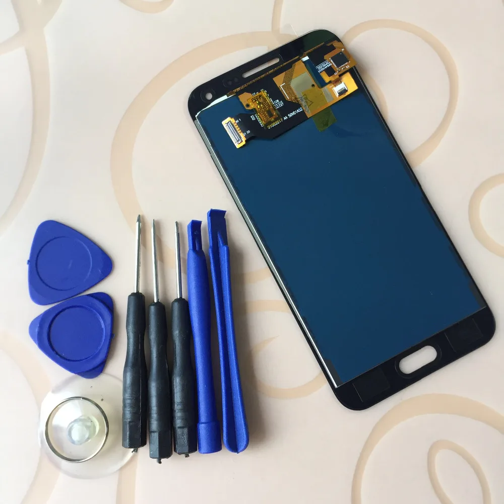 Регулируемая яркость для Samsung Galaxy E5 E500 E500F E500H E500M сенсорный экран и ЖК дисплей