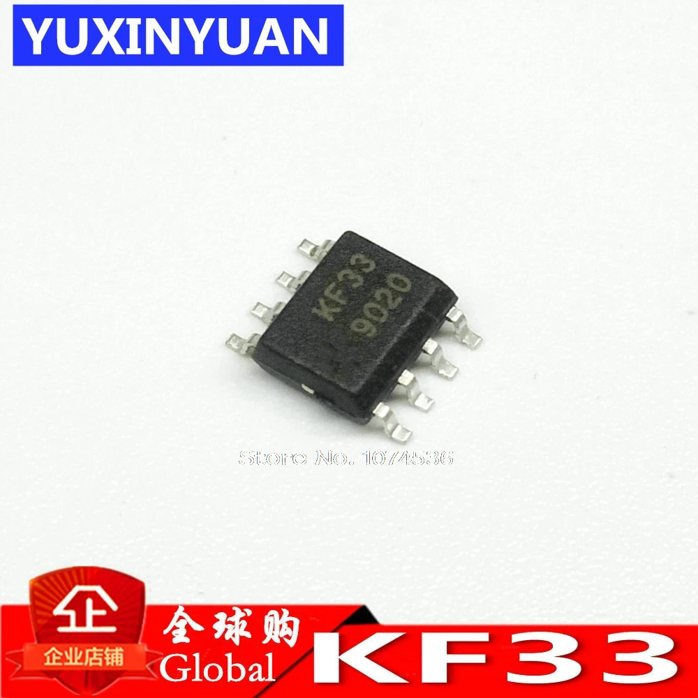 YUXINYUAN KF33BD TR KF33 SOP8 микросхема регулятора низкого выпадания может быть до колена 1 10