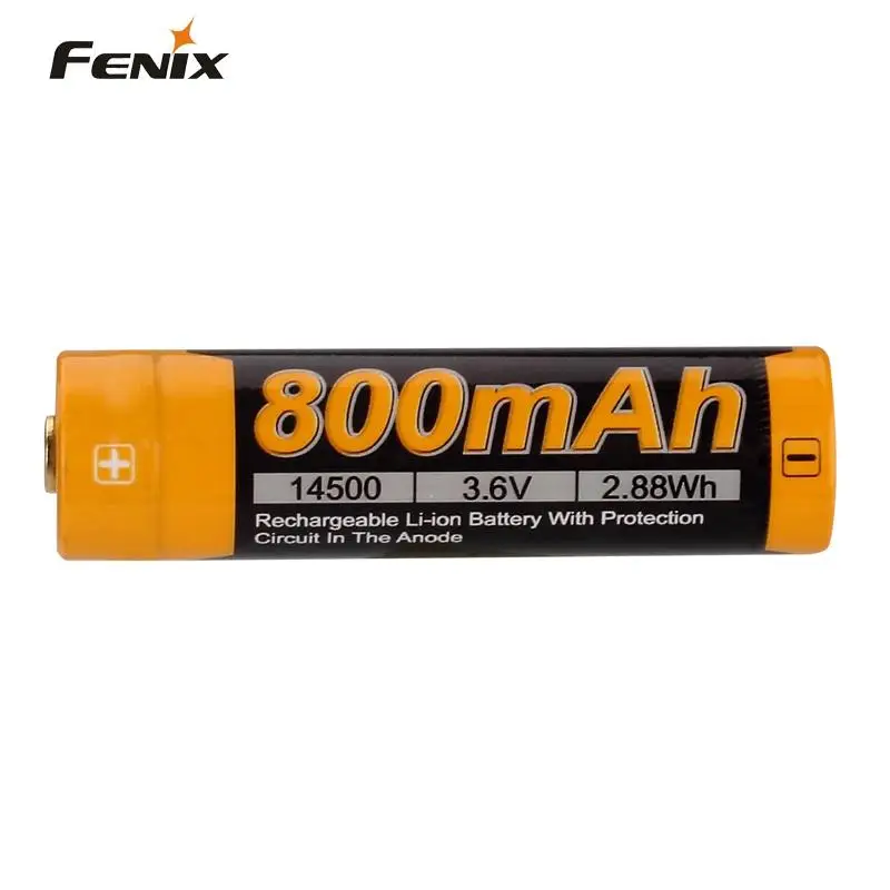 Fenix ARB-L14-800 3,6 V 14500 литий-ионная аккумуляторная батарея с защитой цепи в аноде - Цвет: 1PCS ARB-L14-800