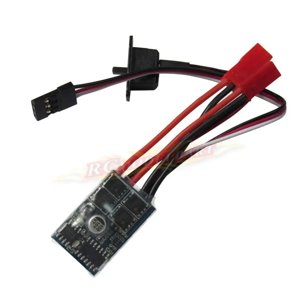 Hobbypower RC ESC 20A Brushed Car Motor Speed Controller 1//16