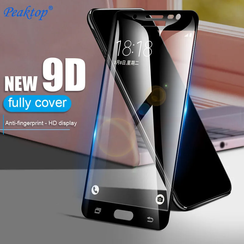 

5pcs 9D 9H Tempered Glass For Samsung Galaxy A3 A5 A7 2016 2017 S6 S7 Screen Protector For Samsung A5 A7 A8 Plus 2018 Glass Film