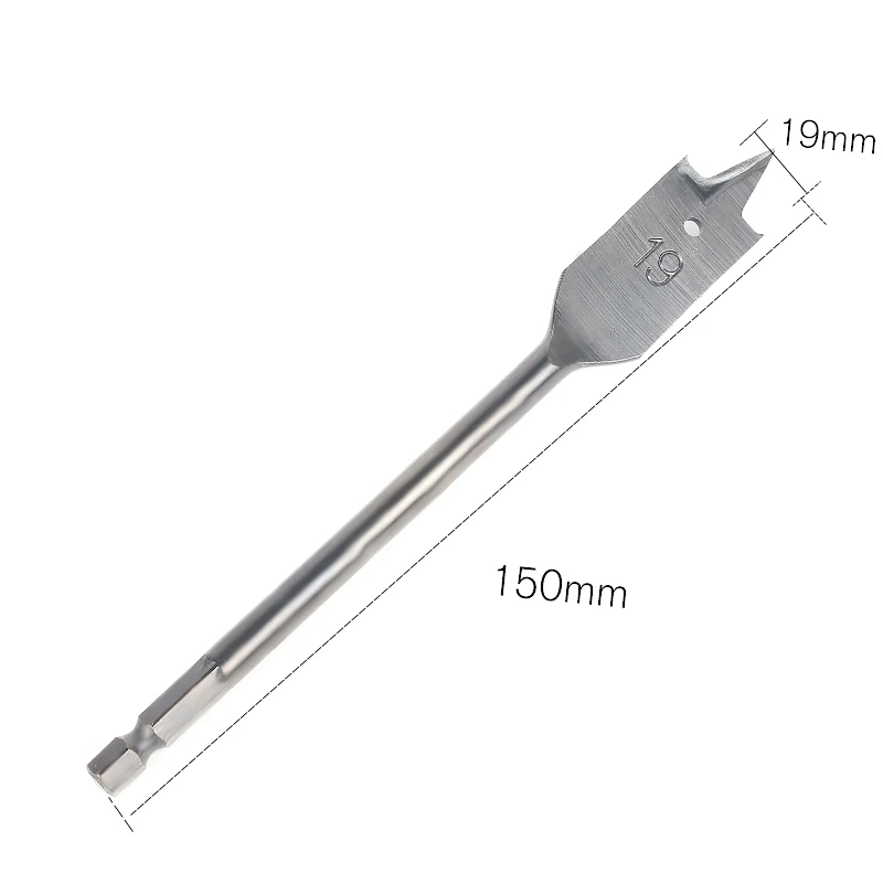 1Pcs Flat Drill Long High carbon Steel Wood Flat Drill Set Woodworking