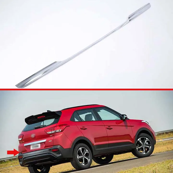 

For Hyundai Creta IX25 2018 2019 Car Styling ABS Tail Gate Door Cover Trim Rear Trunk Molding Bezel Styling Sticker Garnish