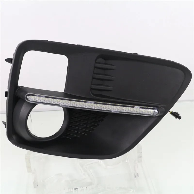 

LED daytime running lights for Subaru WRX 2015 2016 fog lamp cover driving light bumper drl