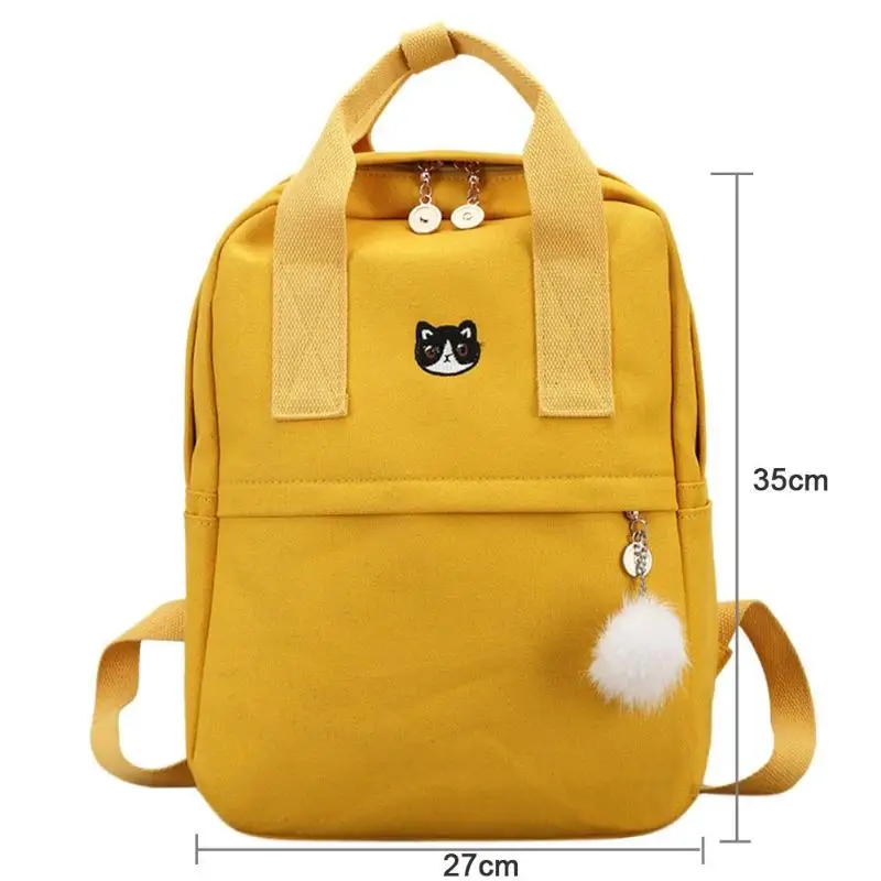 Женский холщовый рюкзак для школьников-подростков, винтажная стильная школьная сумка, женский рюкзак для ноутбука, женская сумка для книг, Mochila
