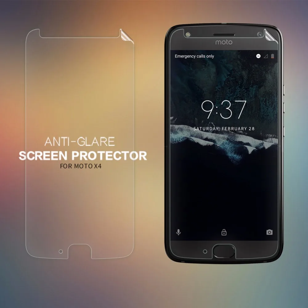 Nillkin высокий прозрачный/матовый протектор экрана для moto x4+ задняя пленка для мотора x4 камера защитная пленка