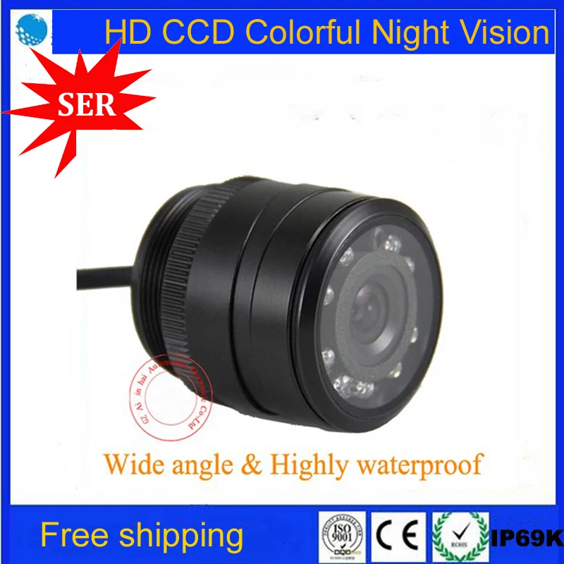 Factory Promotion Car Rear View Camera Back Up IR cam wide degree Vehicle Reversing Camera. reversing camera Free Shipping | Автомобили и
