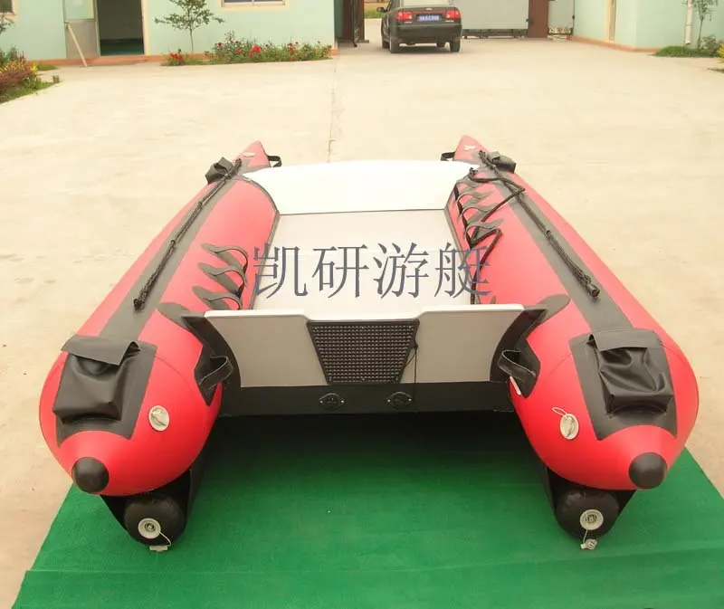 12.5' high speed inflatable boats mini catsin Racing Boats from Sports