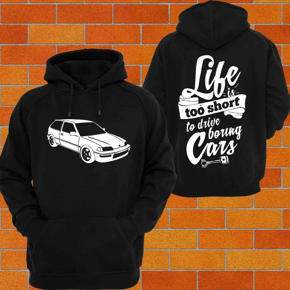 I love my Honda Civic EG Style 1 Logo Hoody Hoodie Hooded Top