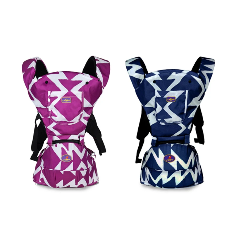 

Comfort Pads Perfect for Growing Kids New Fasion Multifunctional Baby Carrier with Hood Front Back Adjustable Straps