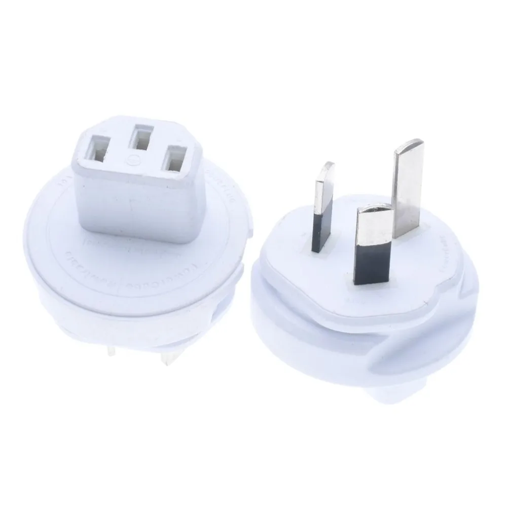 

AUS plug to C13 adapter for USBCube,Australia AS3112 to IEC C13 PLUG adapter,510USPLUG Type I Plugs for PowerCube Rewirable