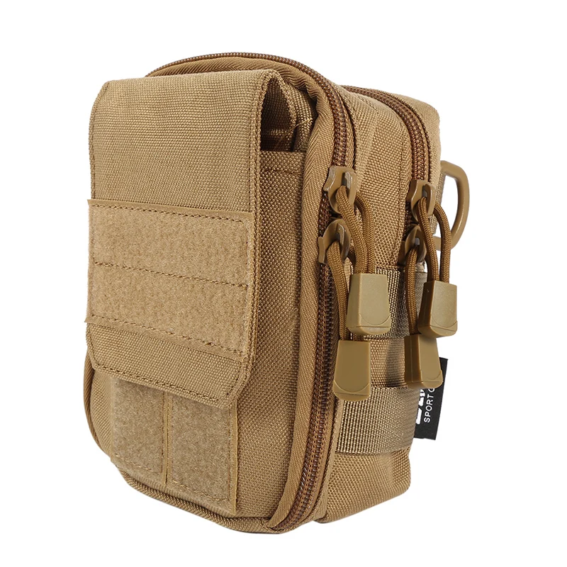 

Tactical Military Hunting Small Utility Pouch Pack Army Molle Cover Scheme Field Sundries Outdoor Sports Bags Mess Briefcase W2