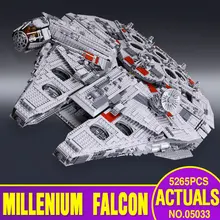 Star Wars lepin 05033 5265Pcs Ultimate Collector’s Millennium Falcon Model Building Blocks Bricks Kit Toy Compatible