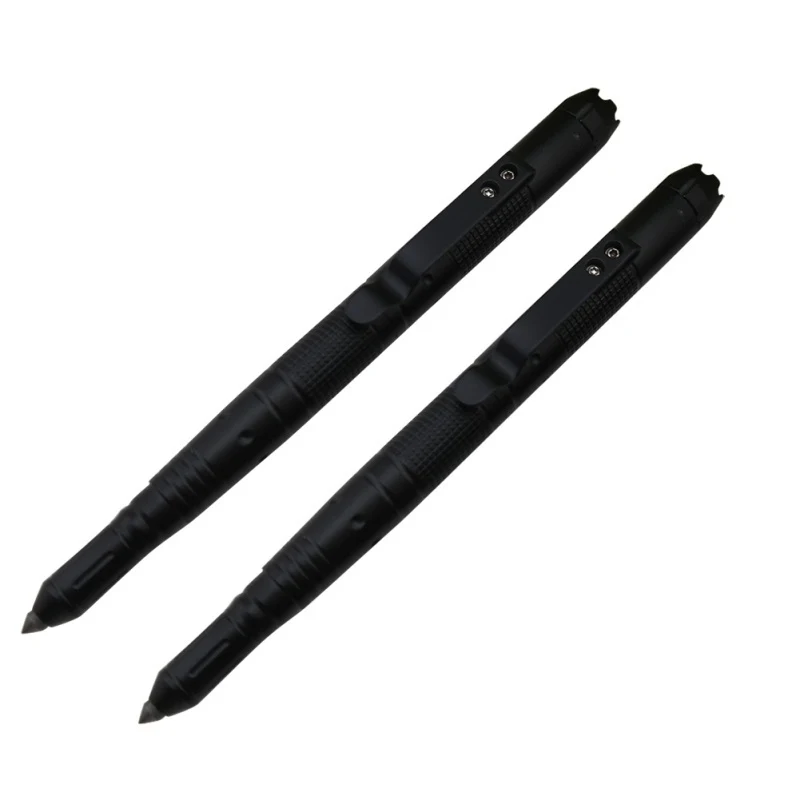

Tactical Pen Self Defence With Built-In LED Flashlight Weapons Glass Breaker Capacitive Touch Pens Outdoor Travel Kits Tools