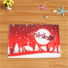 Рождественский коврик для пола, входной двери, ванной, коврик для ванной комнаты, снеговик, Рождественская елка, принт, ковер, коврики, Декор, Мода