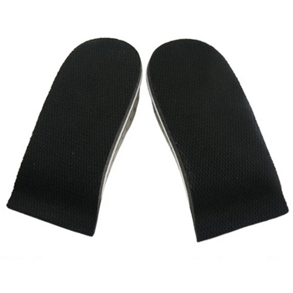 1 пара 3 размера Для мужчин женские стельки воздушной подушке пятки вставки увеличение высотный Лифт Чистка Pad