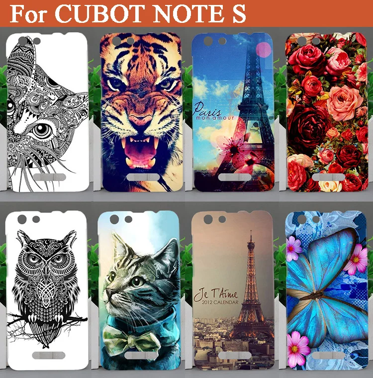 Чехол для Cubot Note s Модный чехол сделай сам с 3d рисунком тигра Льва совы розы