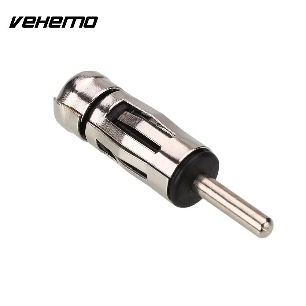 

VEHEMO Car Vehicles Radio Stereo ISO To Din Aerial Antenna Mast Adaptor Connector Plug Car Stying Accessories FM