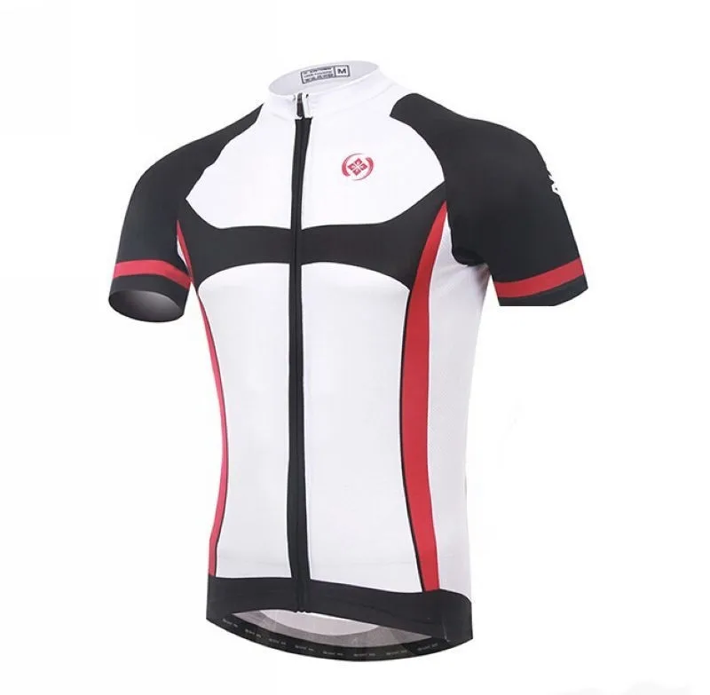 Новый XINTOWN Для мужчин команда велосипед Vélo Костюмы mtb Гар Для мужчин t одежда белый, черный и розовый цвета велосипед футболки дышащая CC0371