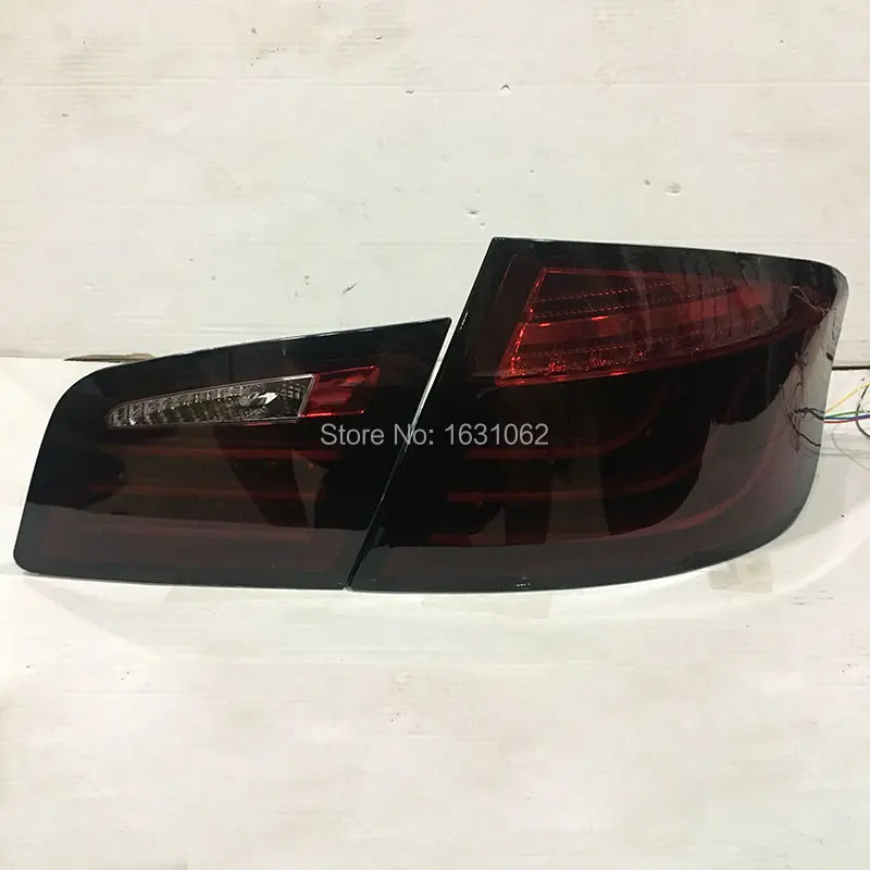 Бесплатная доставка для BMW F10 F18 520 525 530 535i светодиодный задний фонарь красного