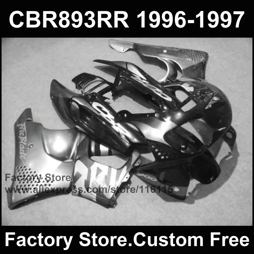 Изготовленный На Заказ Фабричный обтекатель комплект для HONDA 1996 1997 CBR900RR CBR 893RR 96 97