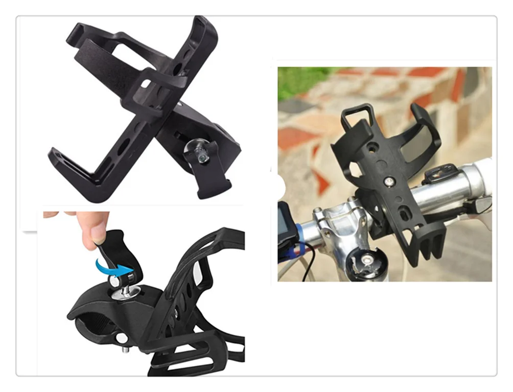 Motorcycle modified scooter riding cross-car buckle water cup holder for YAMAHA R6S USA BT1100 Bulldog XJR400 1300 RACER 400R