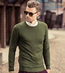 Новое поступление Для Мужчин's Свитера, пуловеры с длинным рукавом вязаный Пуловеры для женщин и Свободные свитеры для Для мужчин теплые