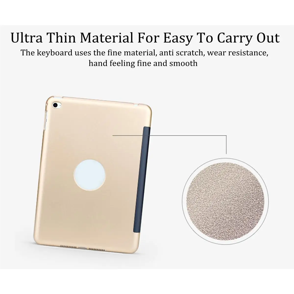 Тонкая клавиатура для Apple iPad Mini 4 чехол защитный Складная bluetooth беспроводная