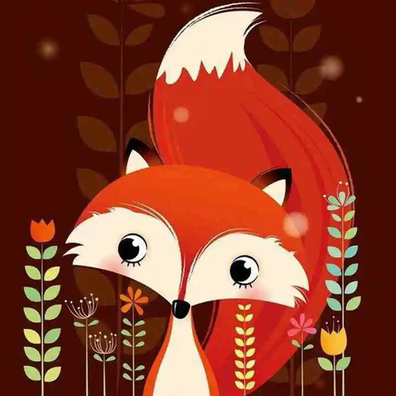7-cartoon red fox animal (2)