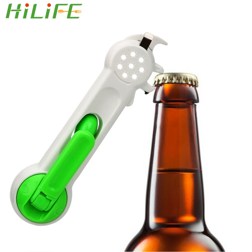 HILIFE 7 In 1 Bottle Opener Kitchen Tools Twist Bottle Cap