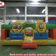 Лучшие продажи Crazy Fun прыгающий батут крытый или уличный торговая марка надувной замок