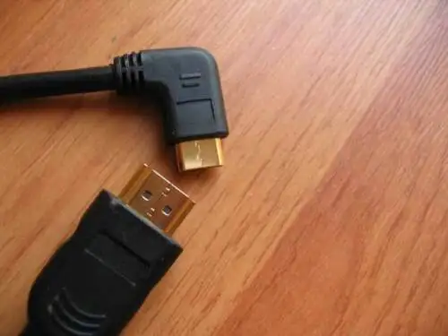 Hdmi к Mini HDMI угол 90 ° кабель для Panasonic HDC-HS HS9 SD SD9 | Электроника