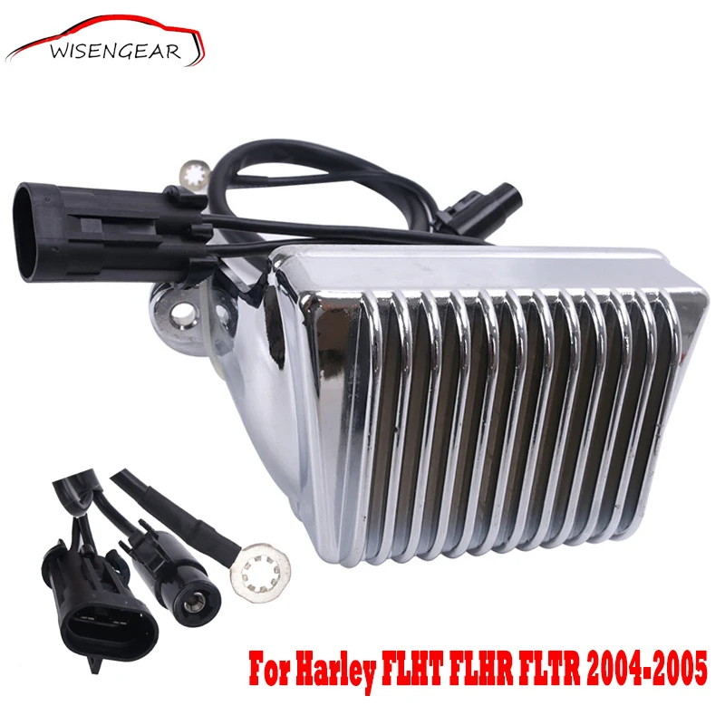 For Harley Davidson Voltage Regulator Rectifier Motorcycle Aluminum 3 Wire Rectifier Road King Electra Glide FLHT FLHR FLTR C/5